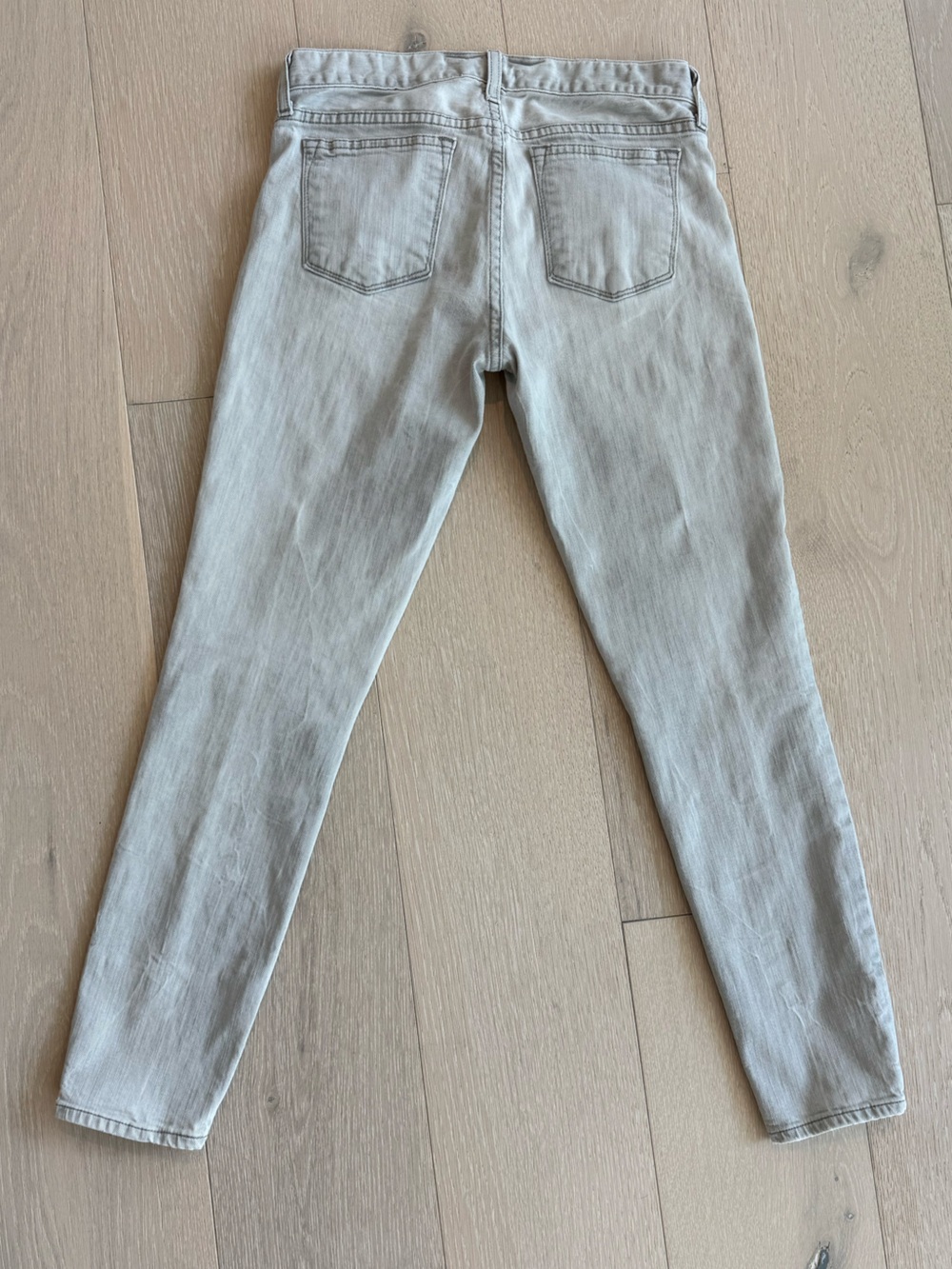 J Crew Women's Light Gray Ankle Jeans